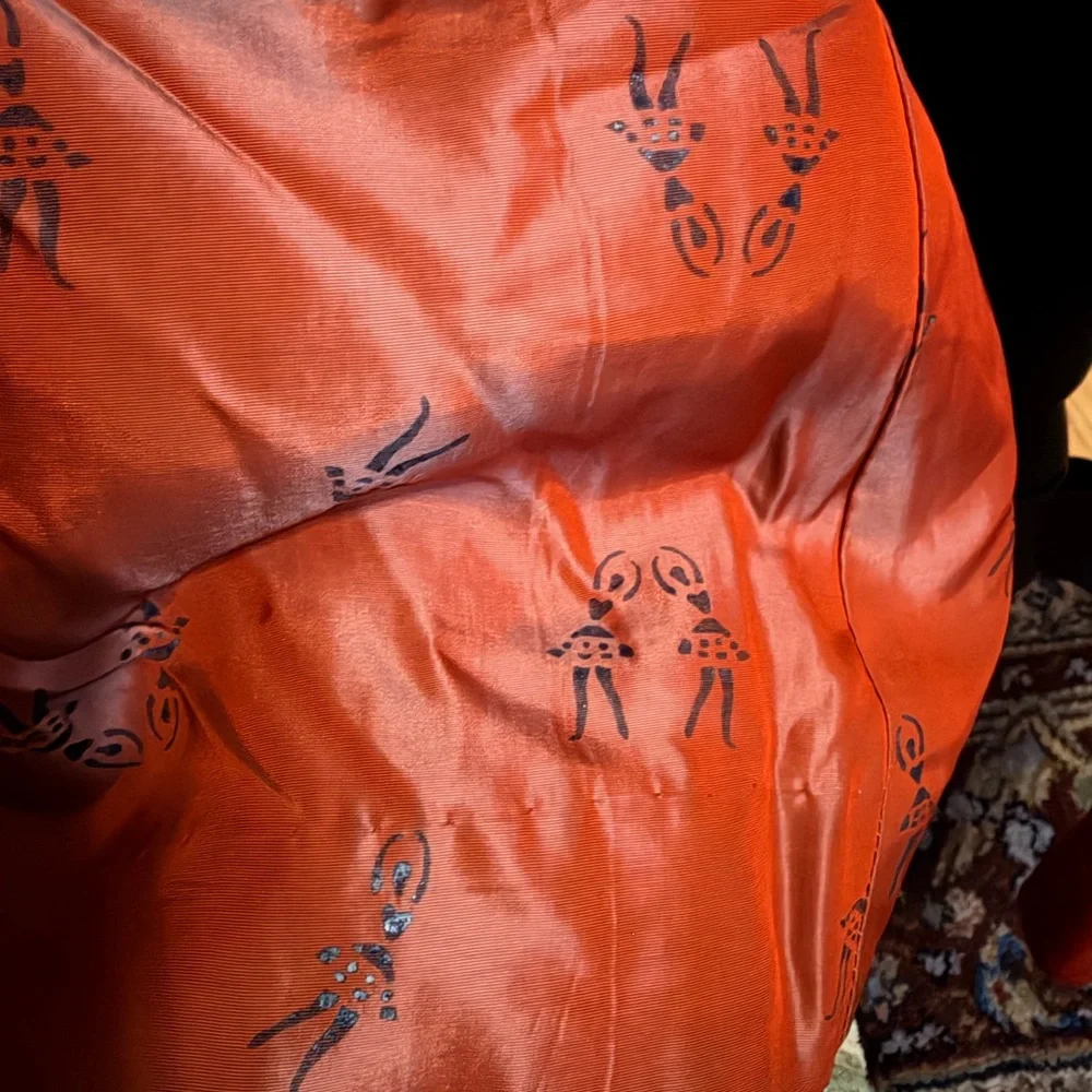 Vintage Elegant Red mohair? Women's Coat - Picture 11 of 15